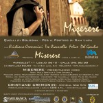 Cristiano Cremonini Tenore Opera Singer Cantante Lirico Bologna Locandina presentazione Miserere