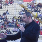 Cristiano Cremonini Tenore Cantante Lirico Opera Singer Tenor Bologna " CANTO DEL SOLE INESAURIBILE - F. Zanotti — presso Stadio Braglia.