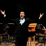 cristiano cremonini tenore opera singer tenor cantante lirico in tournè con una delegazione di artisti italiani per la promozione della cultura in Iraq al Teatro Nazionale di Baghdad