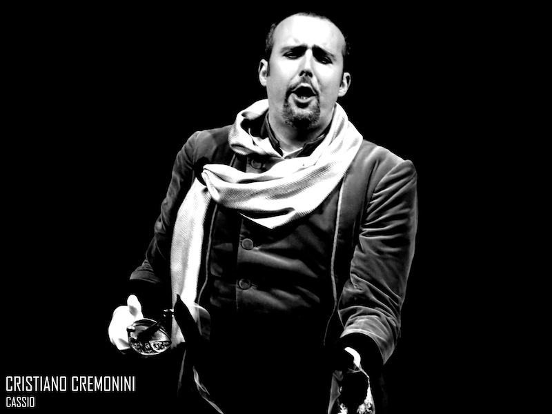Cristiano Cremonini è Cassio nell'Otello a Cagliari