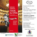 Invito Tenore all'Opera - Teatro Comunale Bologna