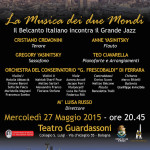 Cremonini, Ciavarella e la Musica dei due Mondi - L'America e l'Italia si incontrano al Teatro Guardassoni di Bologna mercoledì 22 maggio alle 20.45. Ospite l'Orchestra del Conservatorio di Ferrara.