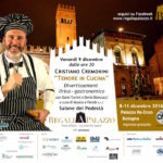 Cristiano Cremonini tenore in cucina palazzo re enzo 2016