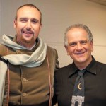 Cristiano Cremonini con il maestro del coro Marco Faelli