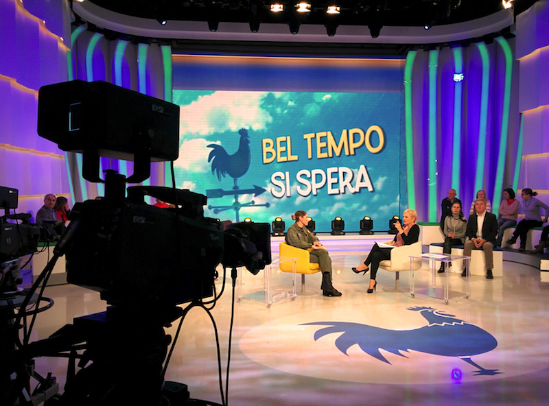 Il tenore Cremonini ospite in TV a "Bel tempo si spera"