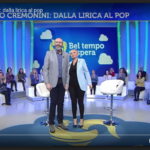 Il tenore Cremonini ospite di Lucia Ascione a Bel Tempo si Spera TV2000